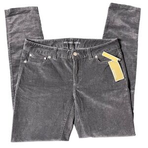 NWT Michael Kors skinny corduroy pants